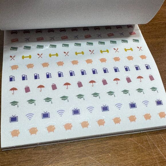 Agenda 52 Sticker Book Budget Foiled 2288 Pieces Planner Expenses Budgeting - Picture 11 of 16